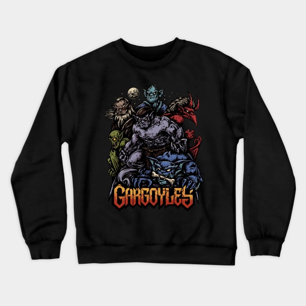 Gargoyles Crewneck Sweatshirt by Bodya